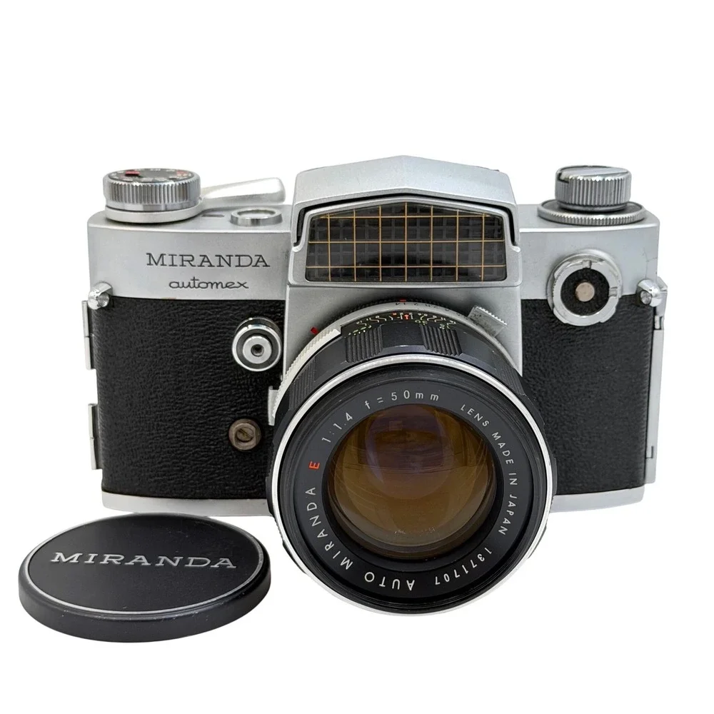 Miranda Automex 35mm SLR Film Camera with Auto Miranda 50mm f1.4 Lens Japan